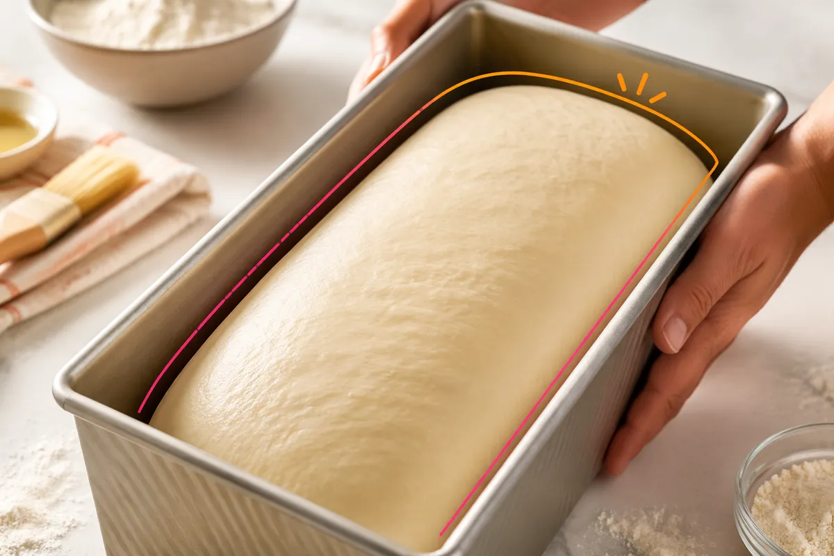 Panned bread dough in a bakery trial, the step where glucose oxidase powder grades are compared at equal activity